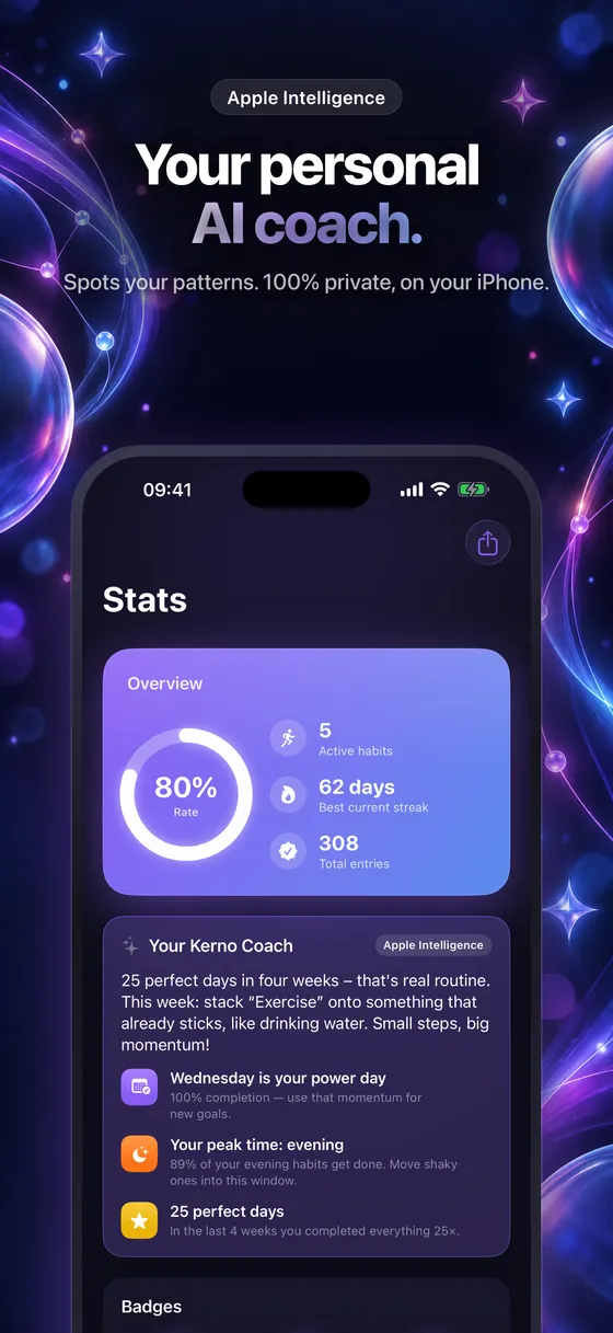 Your personal AI coach – stats with insights